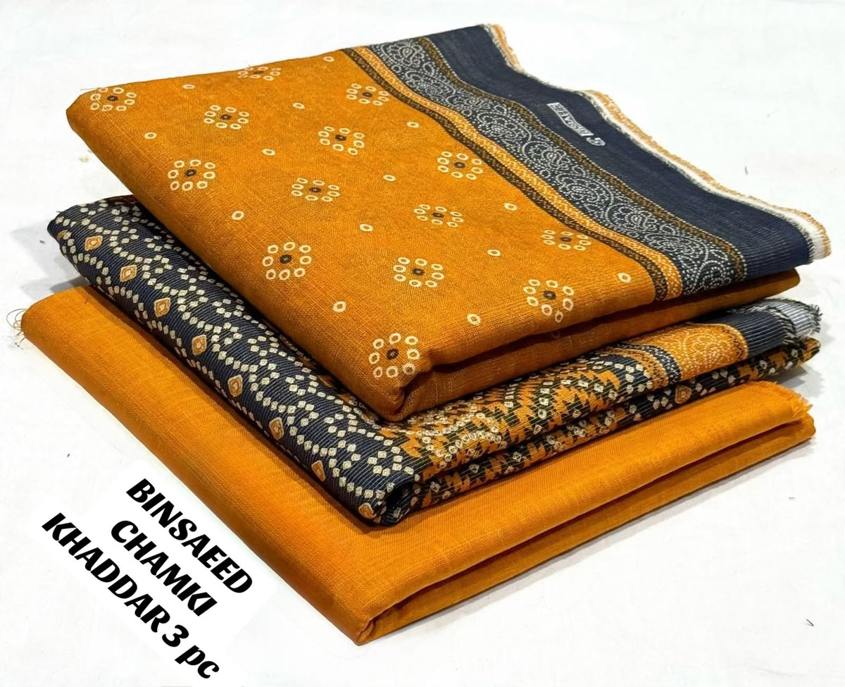 Bin Saeed 3PC khaddar 100% ORIGINAL 21