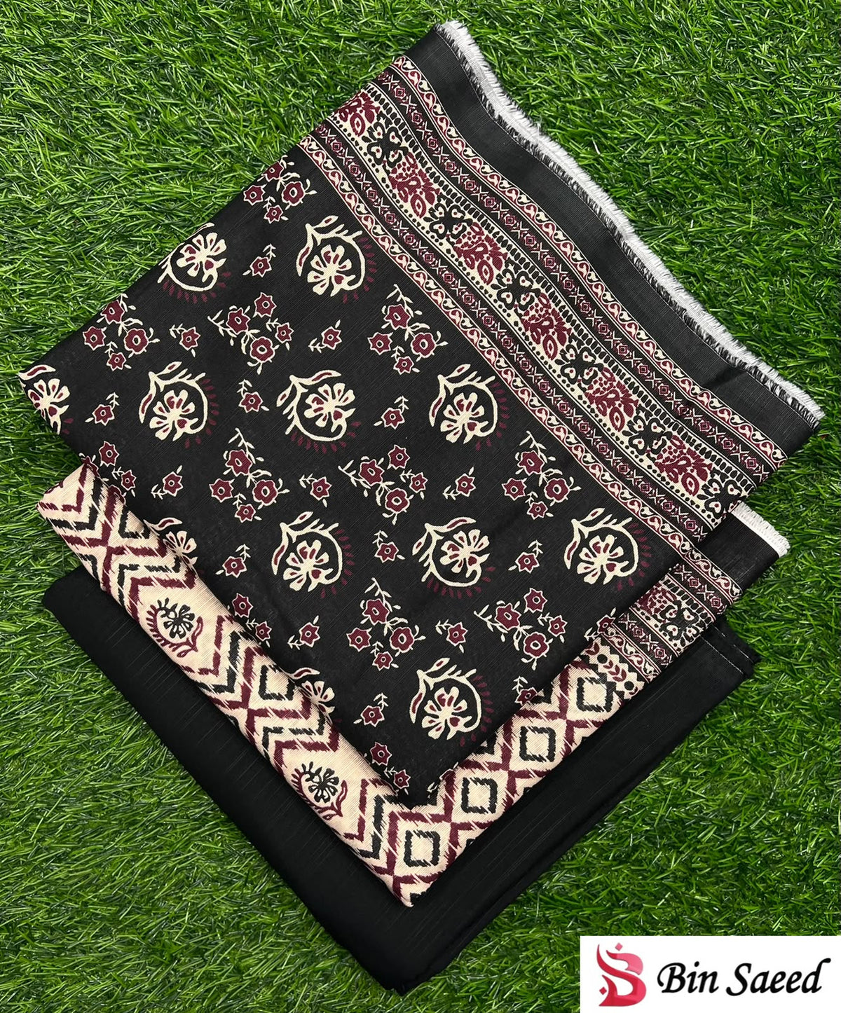 Bin Saeed 3PC khaddar 100% ORIGINAL 37