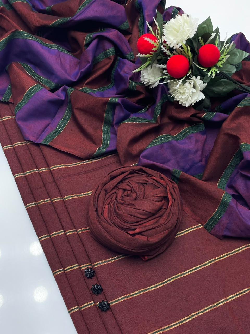 3PC Dress Multani Khaadi Sussi - New D4