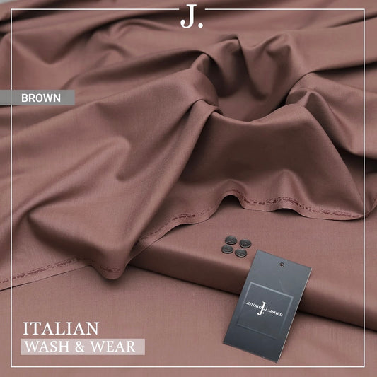J. Junaid Jamshed Wash & wear - LIGHT BROWN