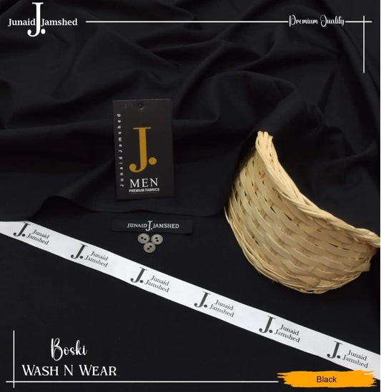 J. Junaid Jamshed Wash &amp; Wear Boski 100% Gurranteed Fabric