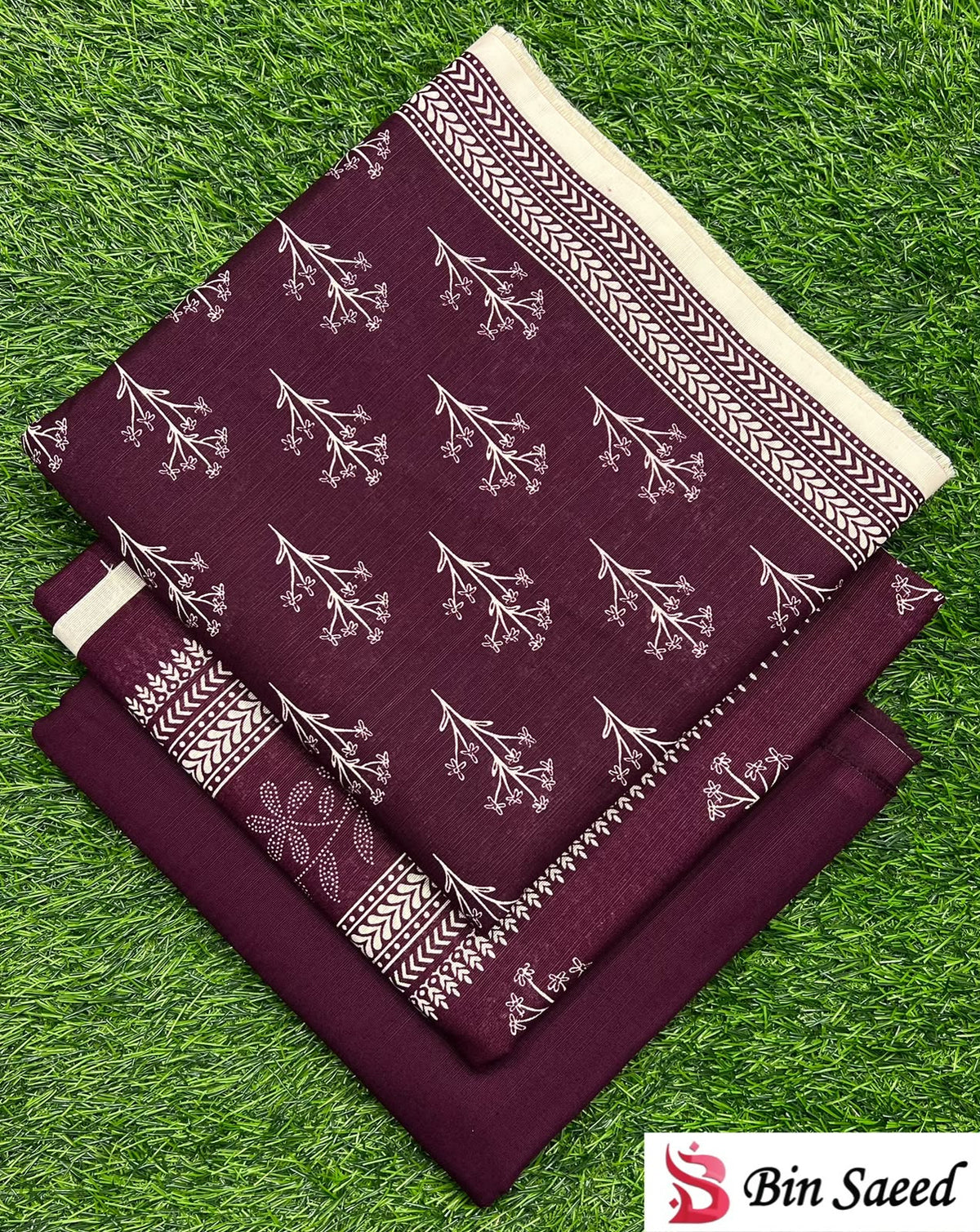 Bin Saeed 3PC khaddar 100% ORIGINAL 27