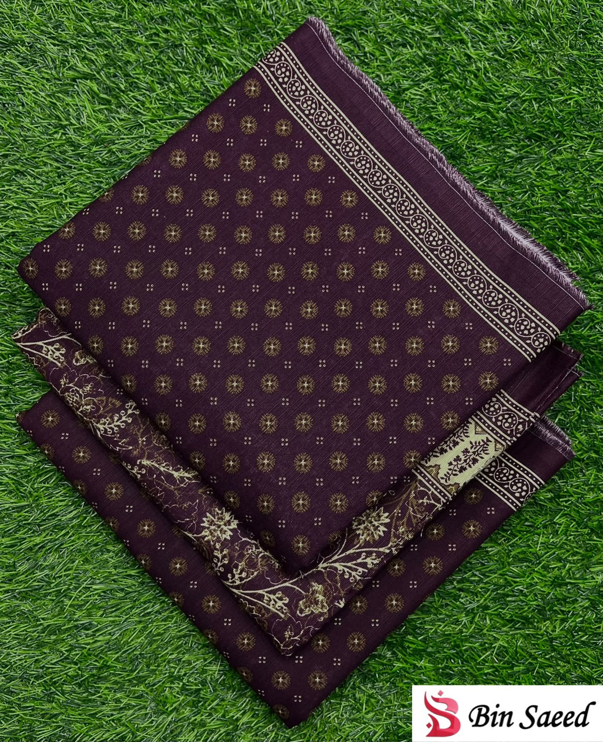 Bin Saeed 3PC khaddar 100% ORIGINAL 29