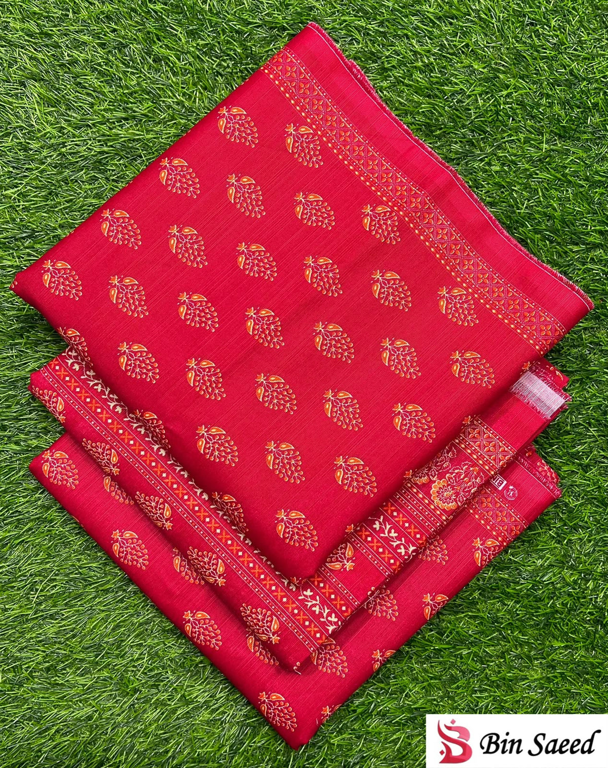 Bin Saeed 3PC khaddar 100% ORIGINAL 34