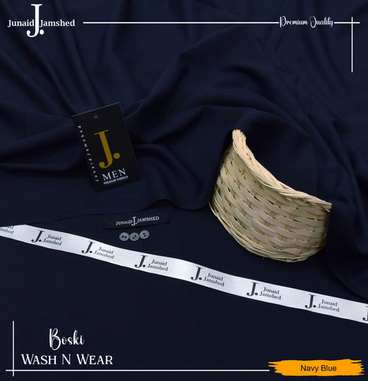 J. Junaid Jamshed Wash &amp; Wear Boski 100% Gurranteed Fabric