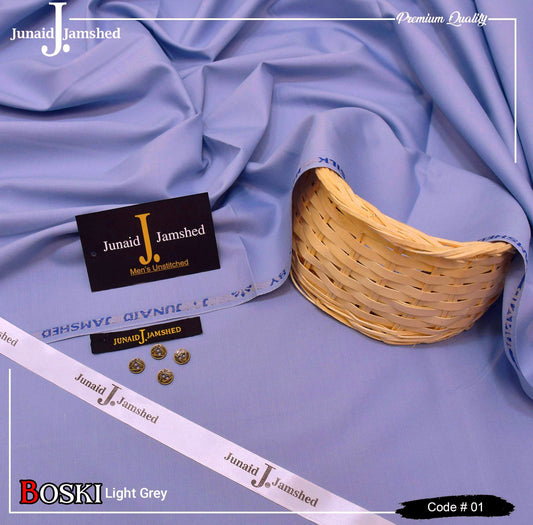J. Junaid Jamshed Wash &amp; Wear Boski 100% Gurranteed Fabric