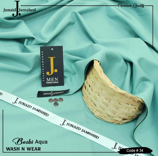 J. Junaid Jamshed Wash &amp; Wear Boski 100% Gurranteed Fabric