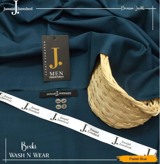 J. Junaid Jamshed Wash &amp; Wear Boski 100% Gurranteed Fabric