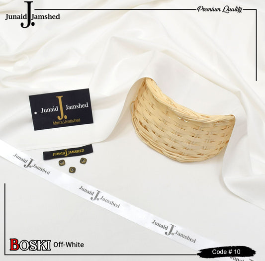 J. Junaid Jamshed Wash &amp; Wear Boski 100% Gurranteed Fabric
