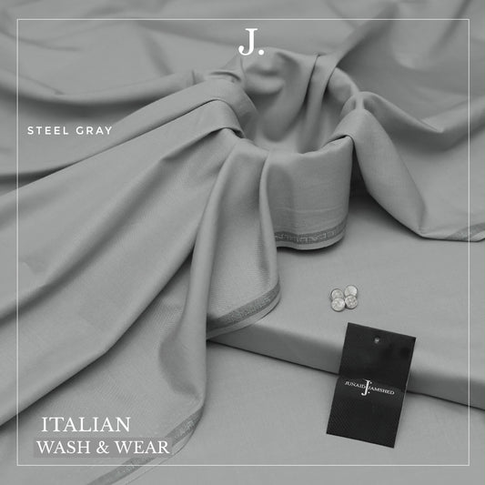 J. Junaid Jamshed Wash & wear - SILVER