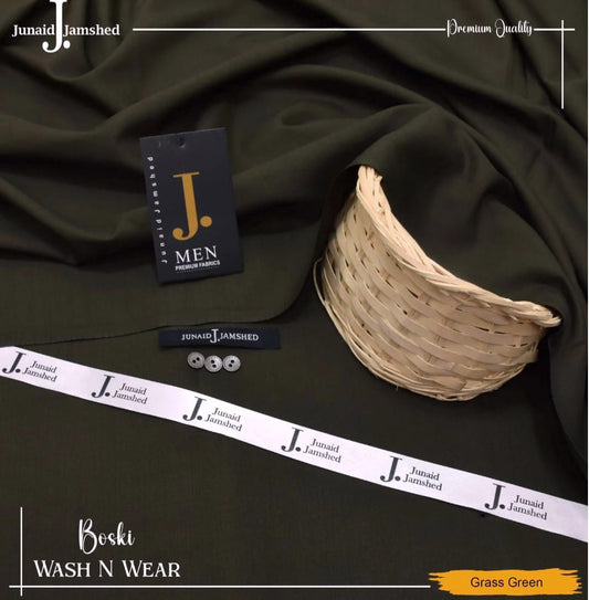 J. Junaid Jamshed Wash &amp; Wear Boski 100% Gurranteed Fabric