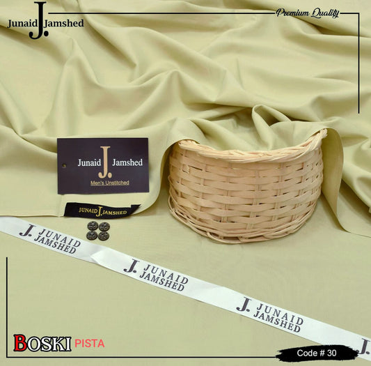 J. Junaid Jamshed Wash &amp; Wear Boski 100% Gurranteed Fabric