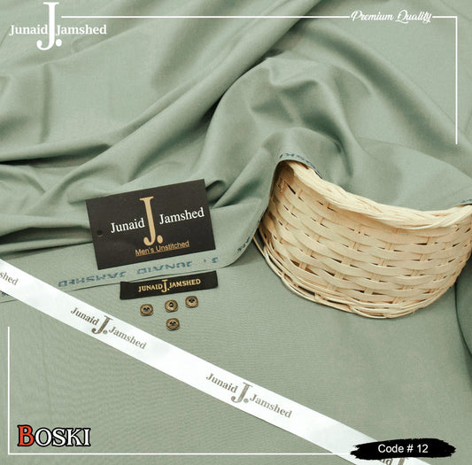 J. Junaid Jamshed Wash &amp; Wear Boski 100% Gurranteed Fabric