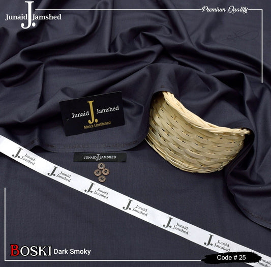 J. Junaid Jamshed Wash &amp; Wear Boski 100% Gurranteed Fabric