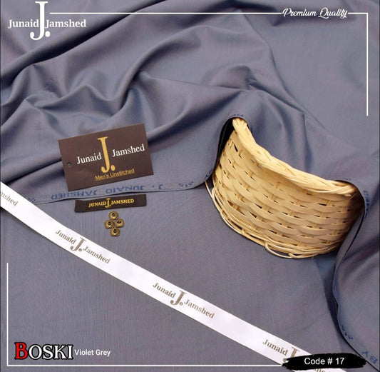 J. Junaid Jamshed Wash &amp; Wear Boski 100% Gurranteed Fabric