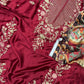 ETHENIC PREMIUM UNSTITCHED 2-PIECE SILK COLLECTION-MEHROON