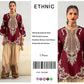 ETHENIC PREMIUM UNSTITCHED 2-PIECE SILK COLLECTION-MEHROON