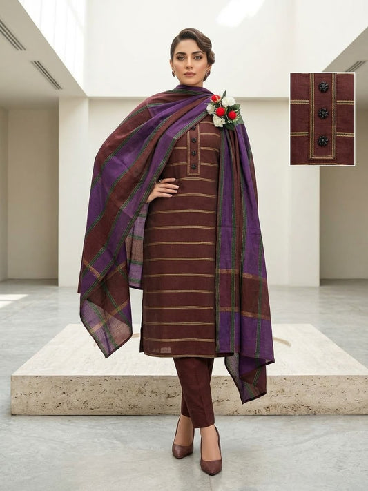 3PC Dress Multani Khaadi Sussi - New D5