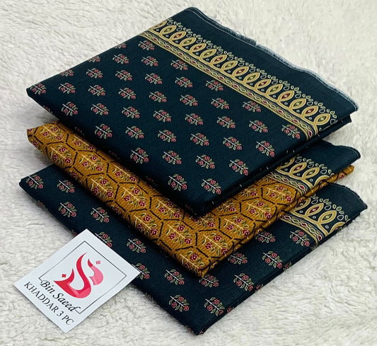 Bin Saeed 3PC khaddar 100% ORIGINAL 19
