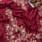 ETHENIC PREMIUM UNSTITCHED 2-PIECE SILK COLLECTION-MEHROON