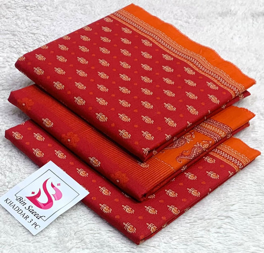 Bin Saeed 3PC khaddar 100% ORIGINAL 11