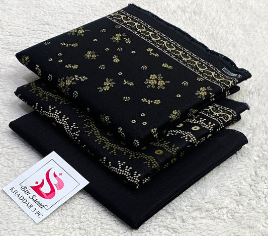 Bin Saeed 3PC khaddar 100% ORIGINAL 08